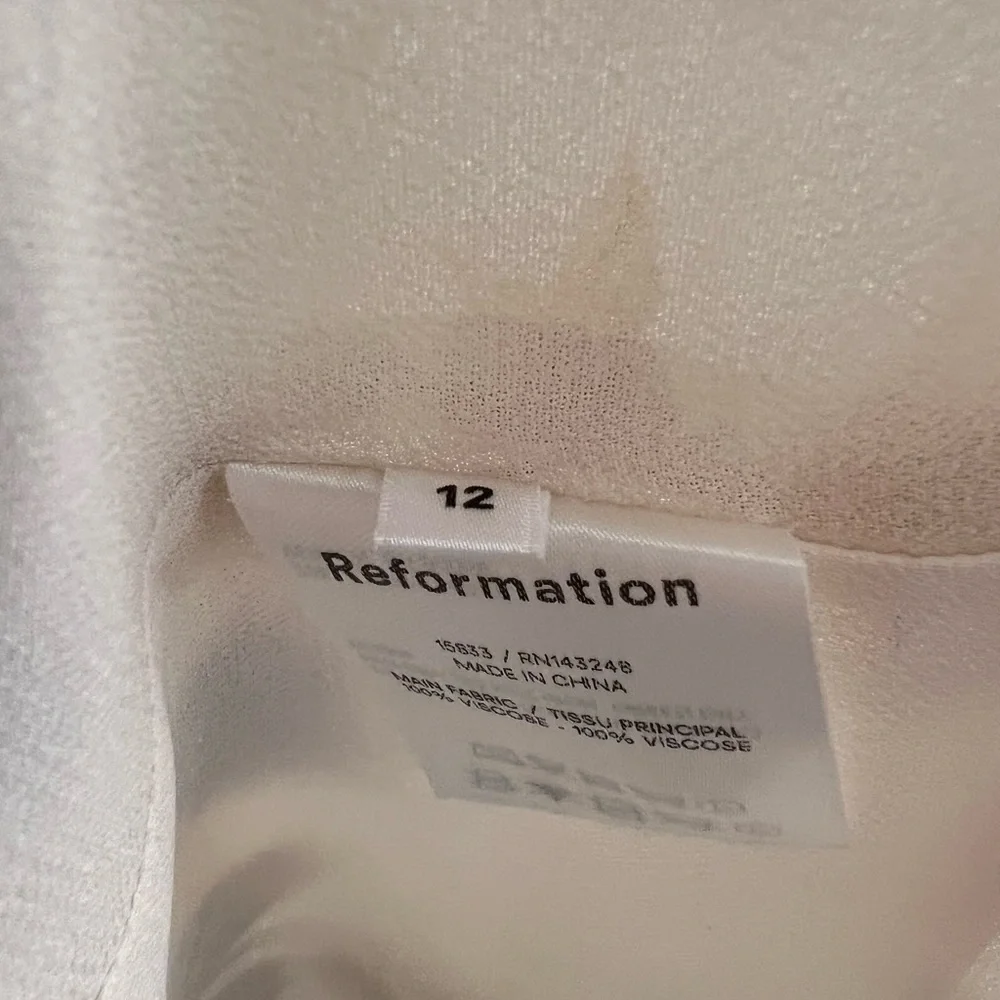 Reformation Binx Dress in Frolic | Size XL - Picture 5 of 5